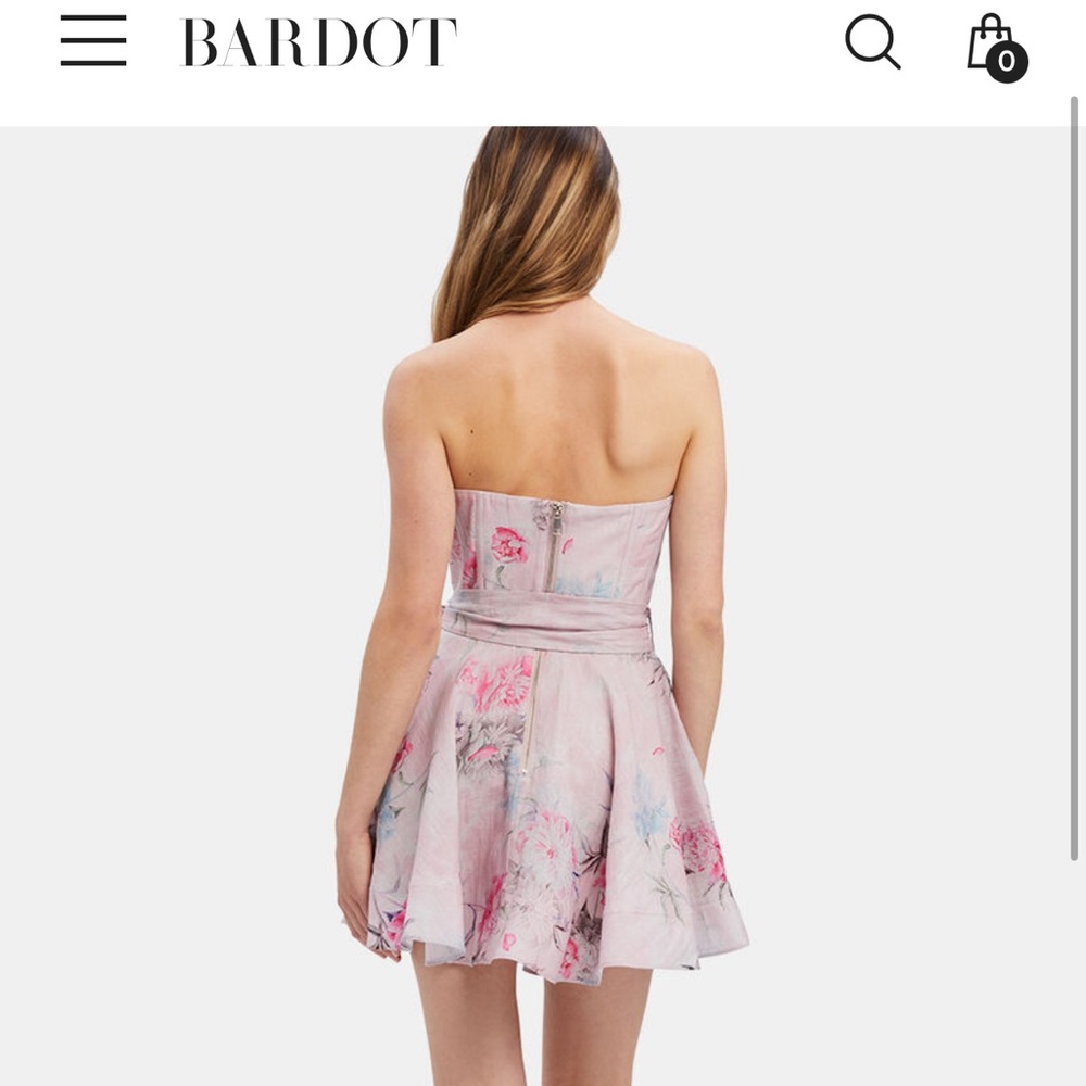 Adaline Mini Dress Bardot